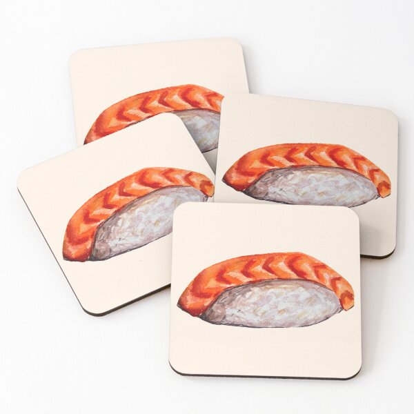 Item preview, Sashimi salmon sushi designed and sold by ChicagoDixon.