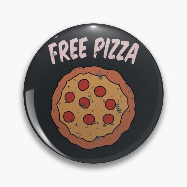 Item preview, Free Pizza Guy (print on RED for best results) designed and sold by AydenBucka.