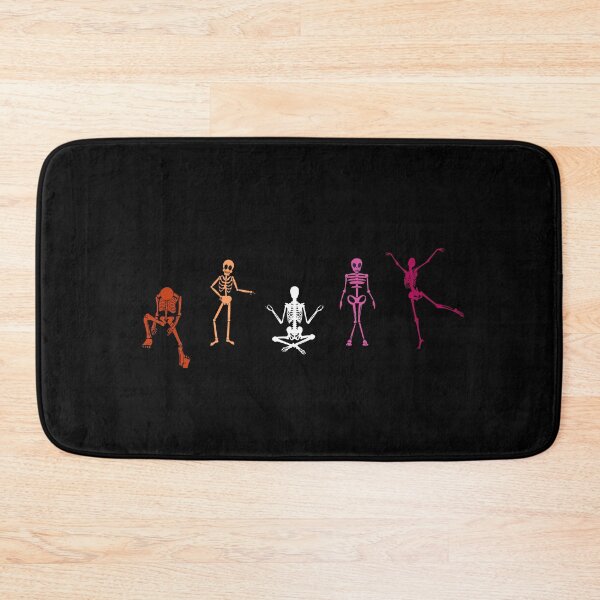 Item preview, Halloween Skeletons. Lesbian Pride designed and sold by Subtle Pride Shop.
