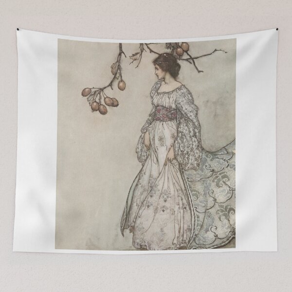 Item preview, Vintage Fairytale Illustration by Arthur Rackham designed and sold by Bellathewilde.
