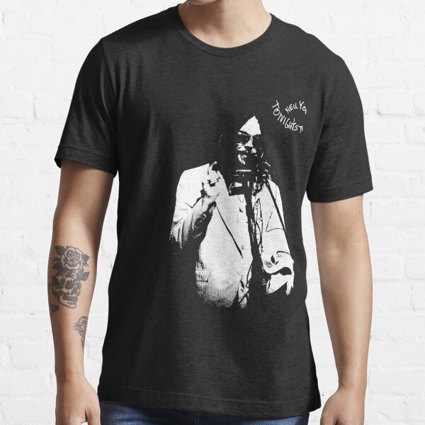 Neil Young-Tonight&x27;s the Night-MusicFolkRock-Gitarren-Grunge . Notwendig . Essential T-Shirt