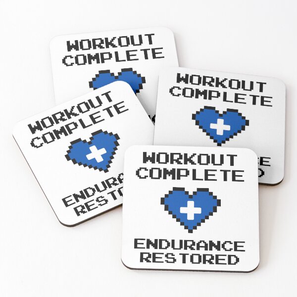 Item preview, Workout Complete Endurance Points Restored designed and sold by Legit Hooligan.