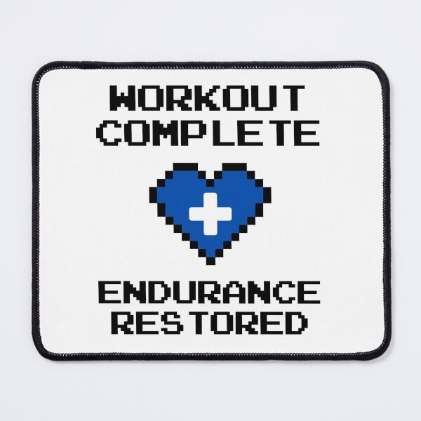 Item preview, Workout Complete Endurance Points Restored designed and sold by Legit Hooligan.