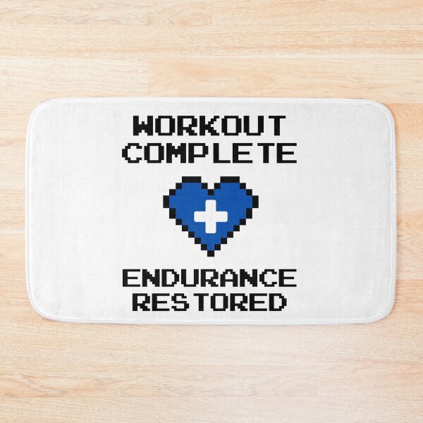 Item preview, Workout Complete Endurance Points Restored designed and sold by Legit Hooligan.