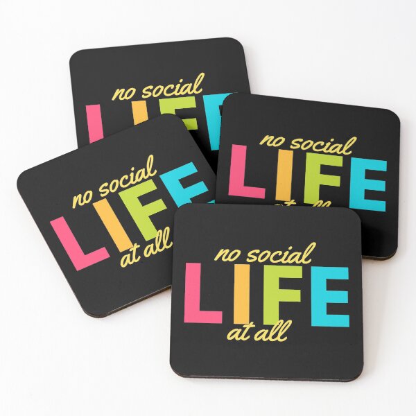 Item preview, No Social Life At All designed and sold by GoPublicTeam.