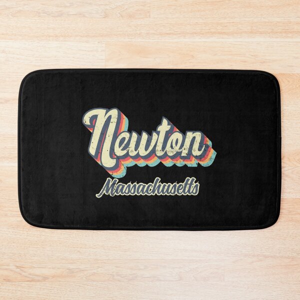 Item preview, Newton City Massachusetts Retro Vintage 70s rainbow designed and sold by Teelogic.