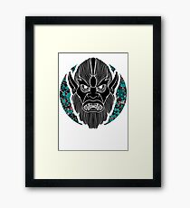 Beastman invert Framed Print