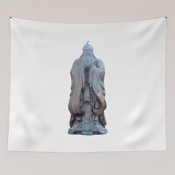 Item preview, Bird on Confucius Statue  designed and sold by SimpleJoyStyle.
