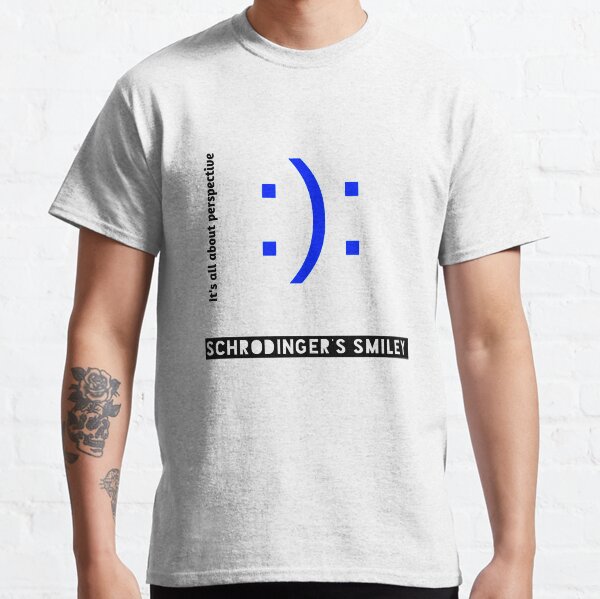 schrodinger smiley t shirt myntra