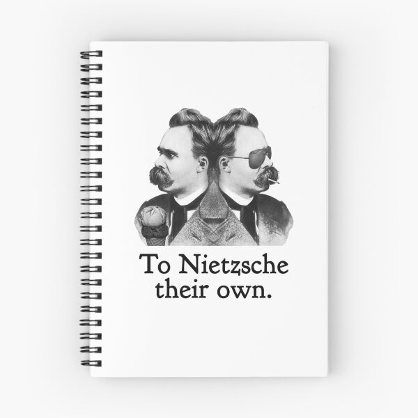 Item preview, To Nietszche Their Own (black text) designed and sold by monkeyfracas.