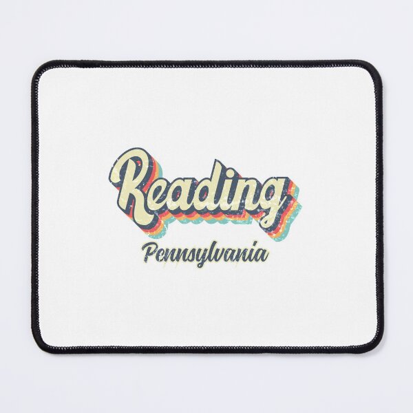 Item preview, Reading City Pennsylvania Retro Vintage 70s rainbow designed and sold by Teelogic.