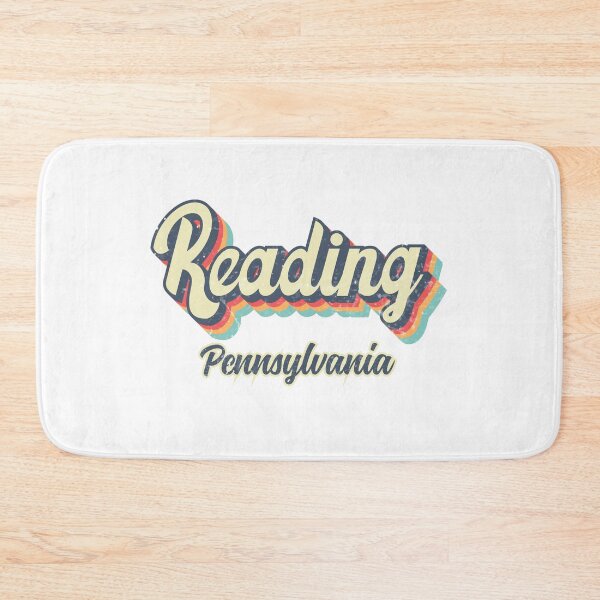 Item preview, Reading City Pennsylvania Retro Vintage 70s rainbow designed and sold by Teelogic.