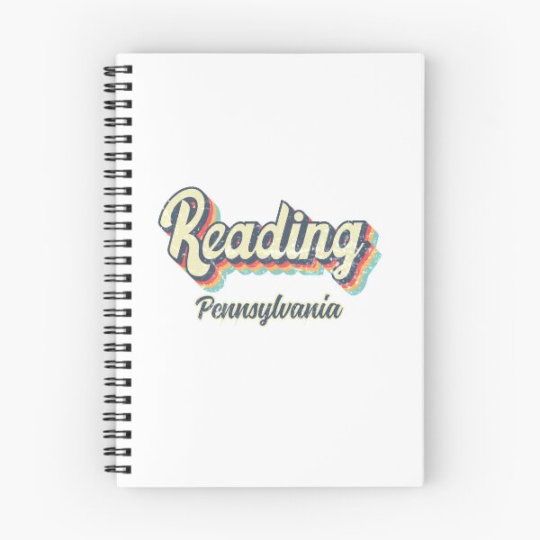 Item preview, Reading City Pennsylvania Retro Vintage 70s rainbow designed and sold by Teelogic.