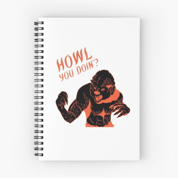 Item preview, Howl you doin? designed and sold by Shreetansh.