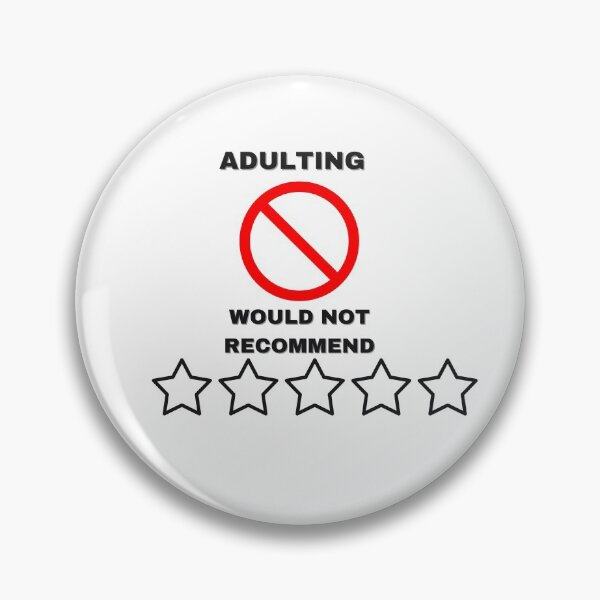 Item preview, adulting would not recommend designed and sold by Anup786.