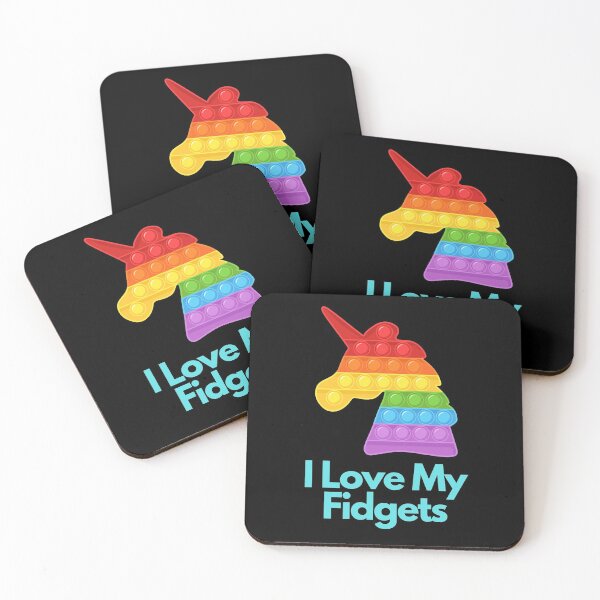 Item preview, I love my Fidget Unicorn Pop it Fidget Kids Toy designed and sold by Six Deers.