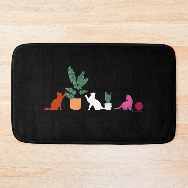 Item preview, Lesbian Cats and Plants. Lesbian Pride designed and sold by Subtle Pride Shop.