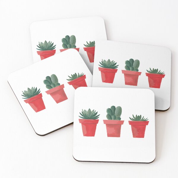 Item preview, Three cute cactus  designed and sold by Linda Gregor.