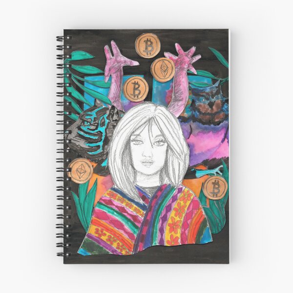 Item preview, La Bruja de la Cryptofortuna ( The Witch of the Crypto Fortune ) designed and sold by Angello Silva Guardia.