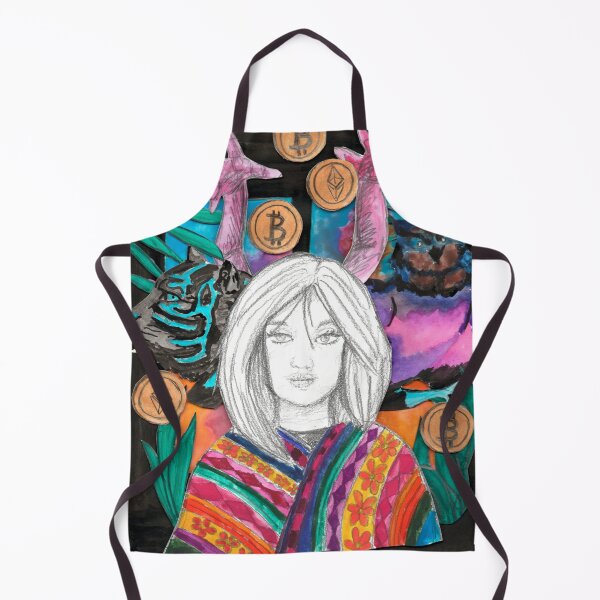 Item preview, La Bruja de la Cryptofortuna ( The Witch of the Crypto Fortune ) designed and sold by Angello Silva Guardia.