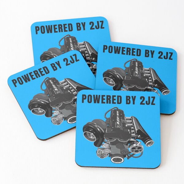 Item preview, Powered by 2JZ designed and sold by MOTOSHIFT.