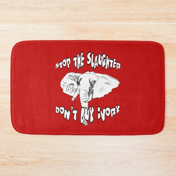 Item preview, Stop the Slaughter Don't Buy Ivory designed and sold by Heatherian.