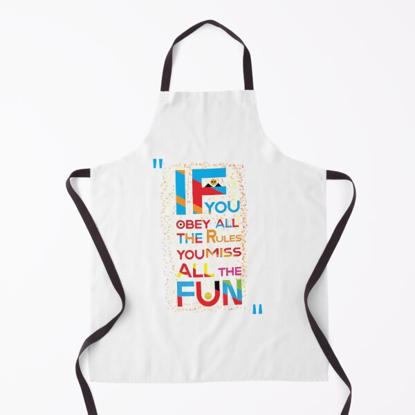 Item preview, if you obey all the rules you miss all the fun quotation typography lettering t-shirt designed and sold by KARTICK DUTTA.