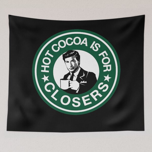 Item preview, Funny Men Hot Cocoa Is For Closers Classic Fan designed and sold by KayliLueilwit58.