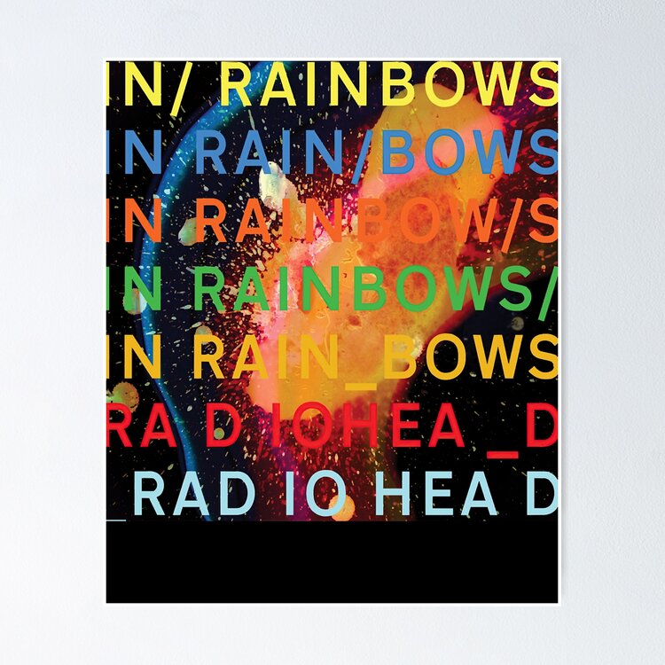 In Rainbows For Men & Women Sticker