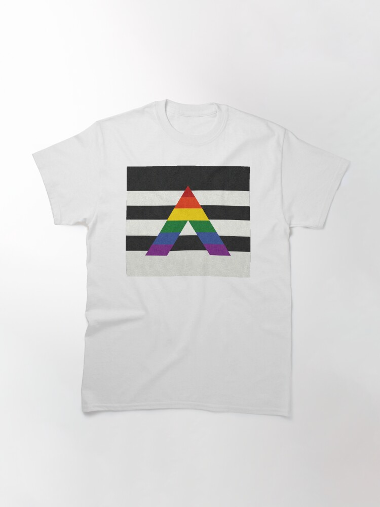 Alternate view of LGBT Ally Flag Classic T-Shirt