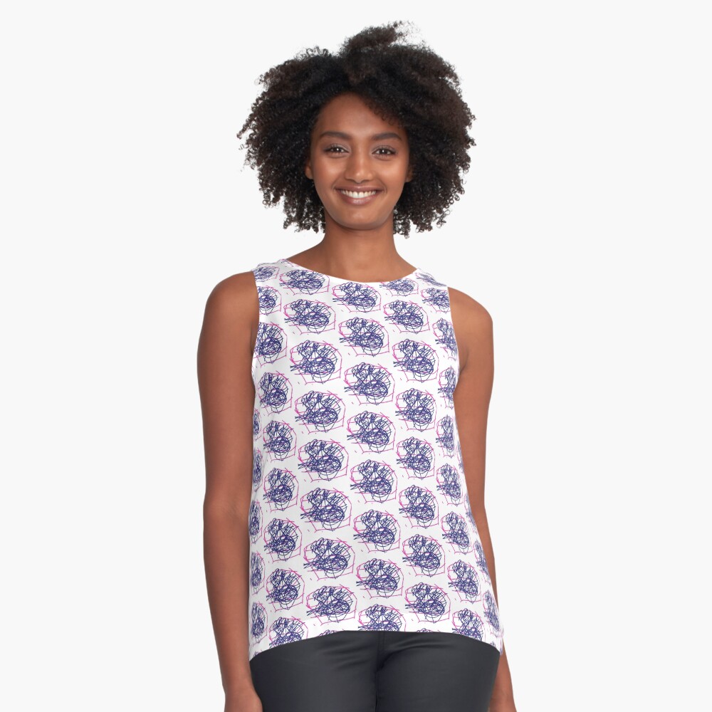 Item preview, Sleeveless Top designed and sold by Patrickneeds.
