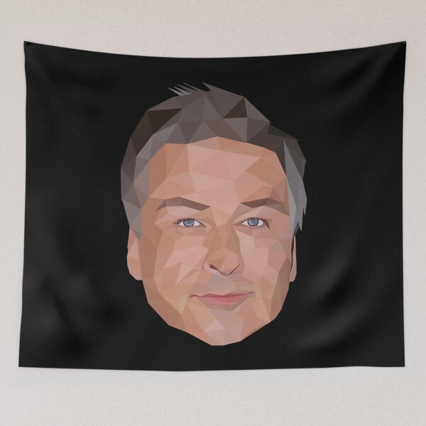 Item preview, Gifts Idea Alec Baldwin Low Poly 2D Art Cute Gift designed and sold by KayliLueilwit58.