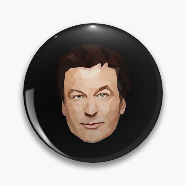 Item preview, Great Model Mighty Alec Baldwin  Low Poly Art Gift Music Fans designed and sold by KayliLueilwit58.
