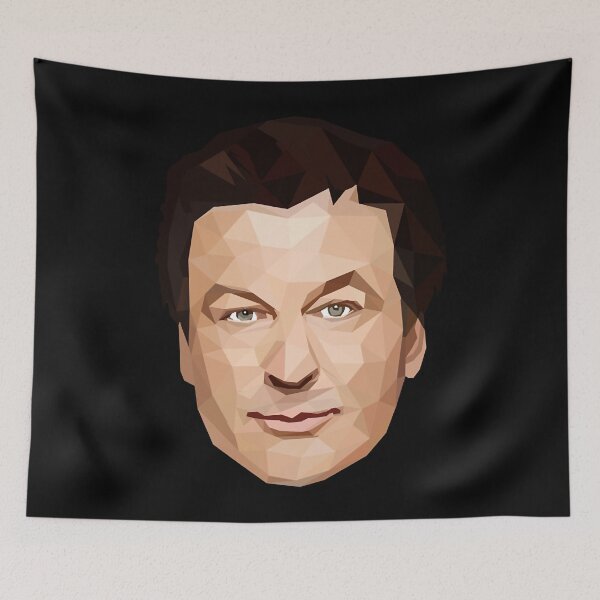 Item preview, Great Model Mighty Alec Baldwin  Low Poly Art Gift Music Fans designed and sold by KayliLueilwit58.
