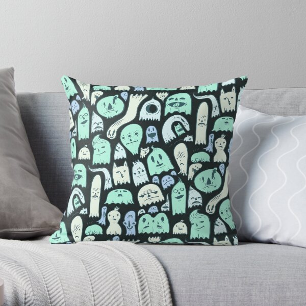 Ghost Party Throw Pillow