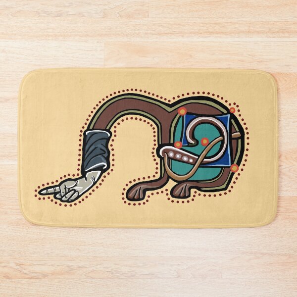 Item preview, Letter M Manicule W 14C Maastricht Psalter parody  designed and sold by Donnahuntriss.