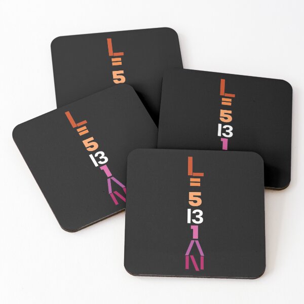 Item preview, Vertical Math Lesbian. Lesbian Pride designed and sold by Subtle Pride Shop.