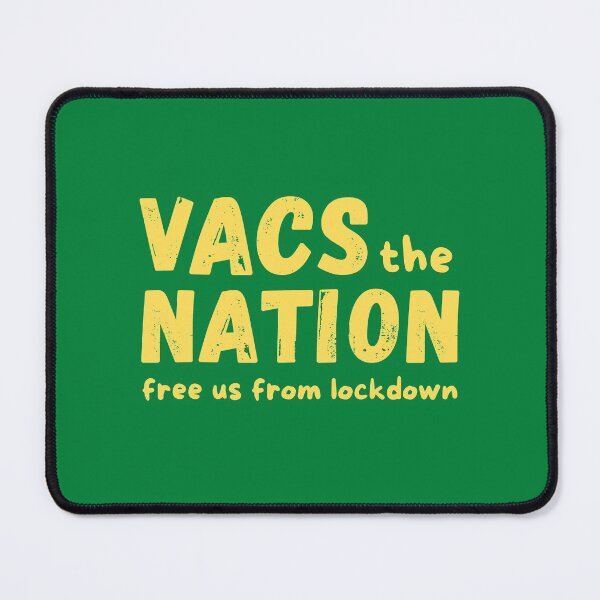 Item preview, Vacs (Vax) the Nation, Free Us From Lockdown designed and sold by Zentropik.