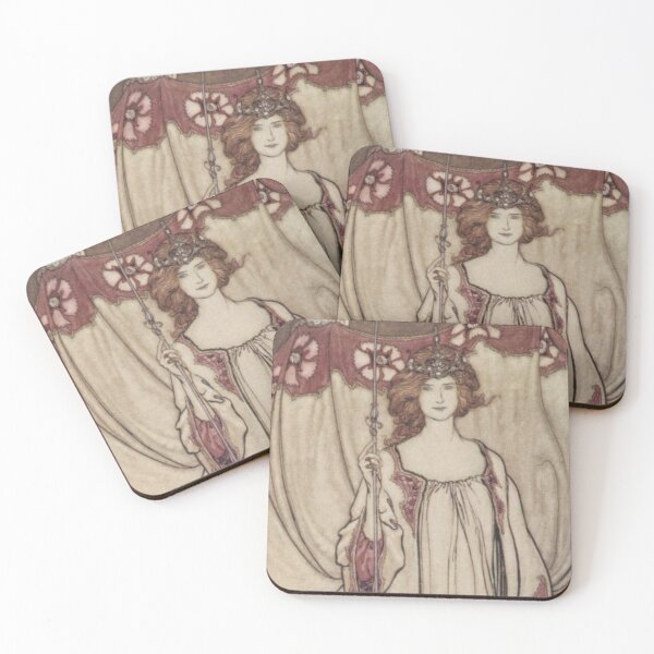 Item preview, Queen of Fairies Vintage Fairytale Illustration by Arthur Rackham designed and sold by Bellathewilde.