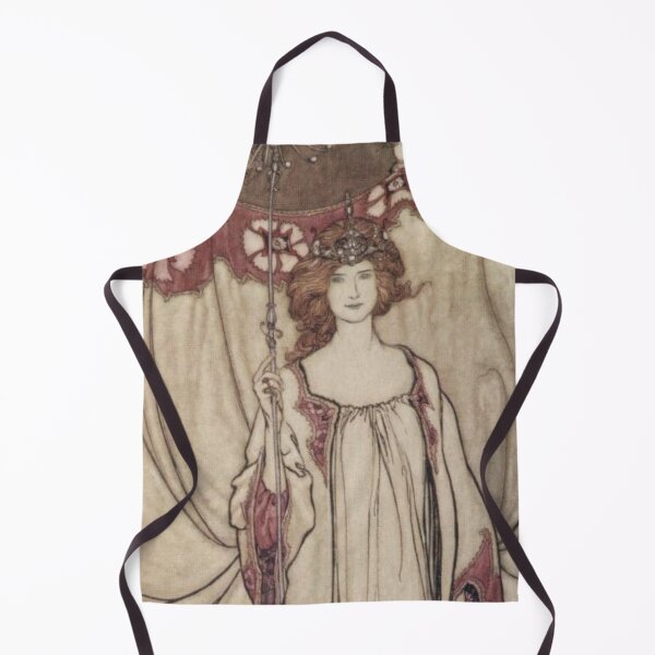 Item preview, Queen of Fairies Vintage Fairytale Illustration by Arthur Rackham designed and sold by Bellathewilde.