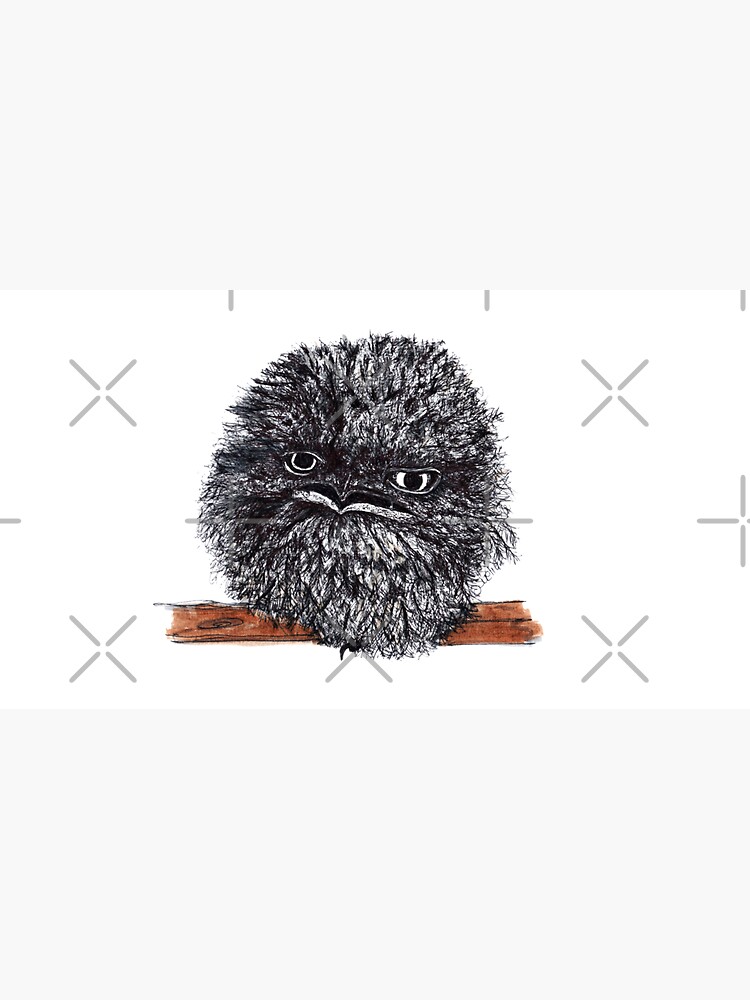Rocky the Tawny Frogmouth by Wildcard-Sue