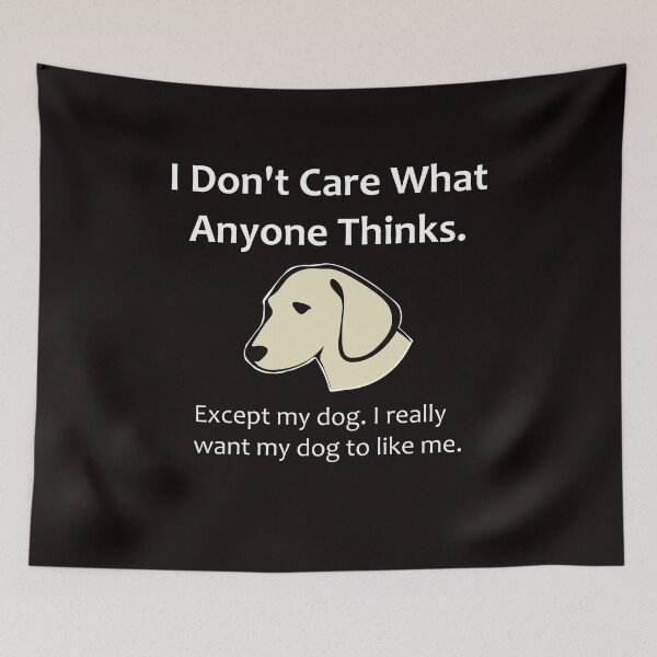 Item preview, I Want My Dog to Like Me designed and sold by FiaFiaPress.