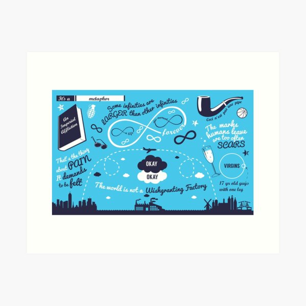 Item preview, The Fault in our Stars designed and sold by silvrock.