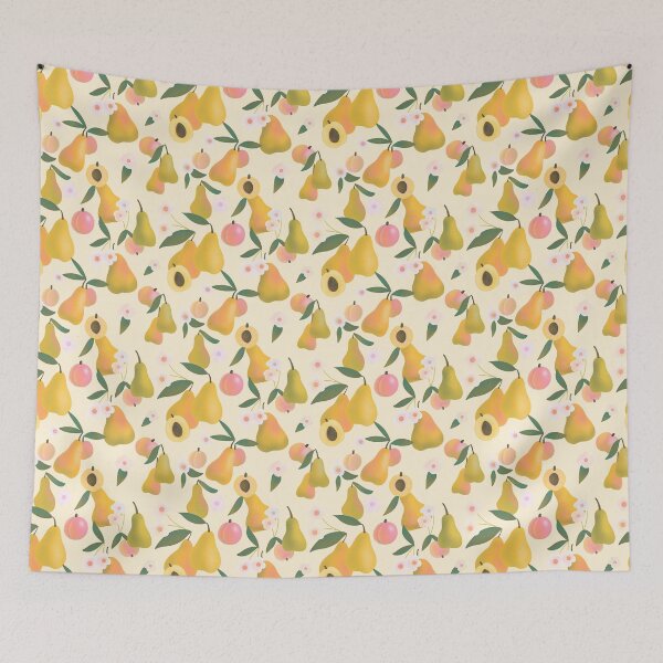 Item preview, yellow juicy pears and apricots designed and sold by SychEvaartist.
