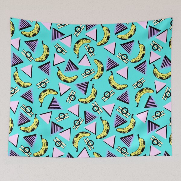Item preview, Retro 90s Banana Print designed and sold by ADHDCrafter.