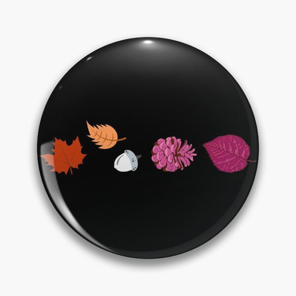 Artikelvorschau, Herbstlaub fallen. lesbischer Stolz entworfen und verkauft von Subtle Pride Shop.