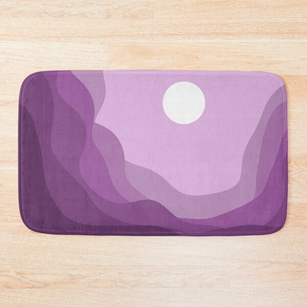 Item preview, Lavender Hills - Abstract Landscape designed and sold by PeachyLitchi.