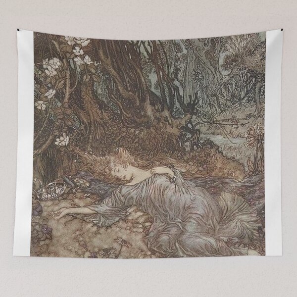 Item preview, Midsummer Night’s Dream by Arthur Rackham designed and sold by Bellathewilde.