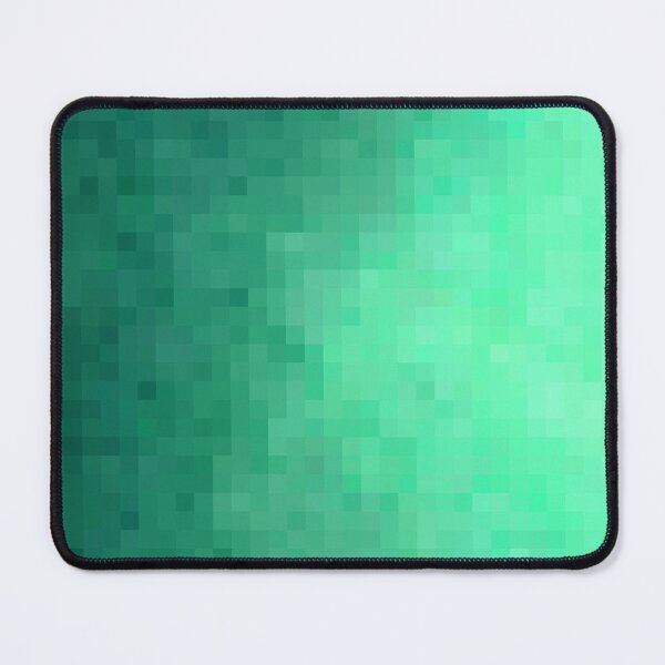 Item preview, graphic design geometric pixel square pattern abstract background in green designed and sold by Mrvell.