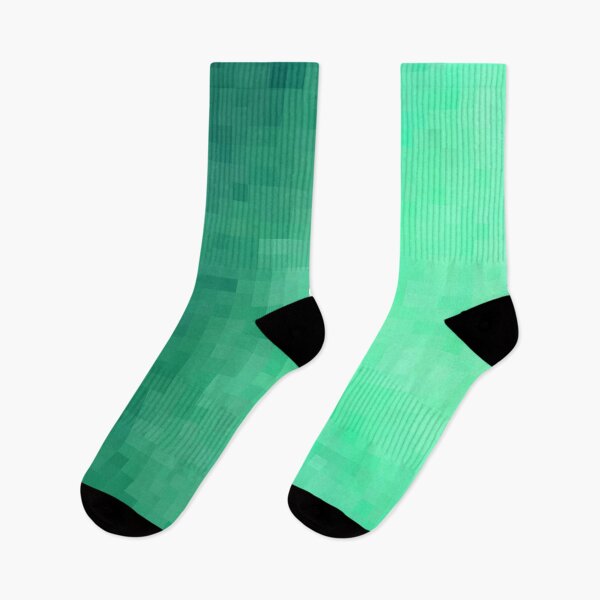 Item preview, graphic design geometric pixel square pattern abstract background in green designed and sold by Mrvell.